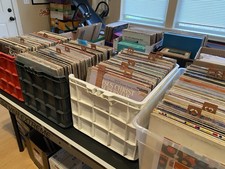 RANDOM VINYL RECORDS Music Albums, LP Bulk Lot of 20 Vintage with Sleeves, G-VG