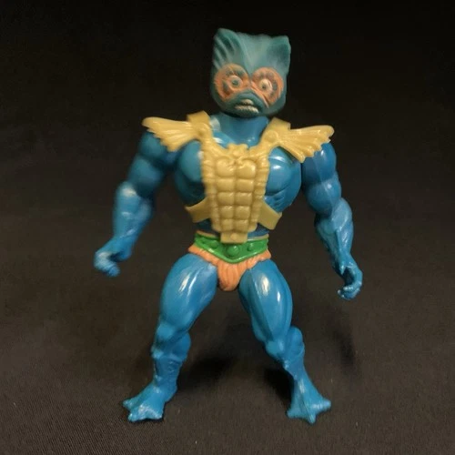 Vintage He-Man MERMAN Figure France Variant Masters of the Universe MOTU 1981