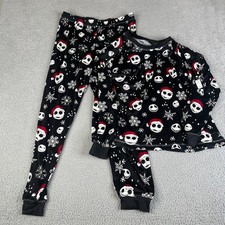 Disney Nightmare Before Christmas Pajama Set Kids Medium 8-10 Children 2 Piece