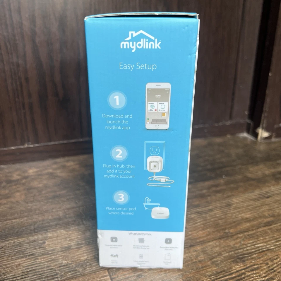 D-LINK  Wi-Fi Water Leak Sensor   Starter Kit  DCH-S1621KT **Sealed** - Image 4 of 4