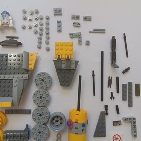 LEGO Star Wars: Anakin's Y-Wing Starfighter 8037 w/Minifigures( Parts) See Photo