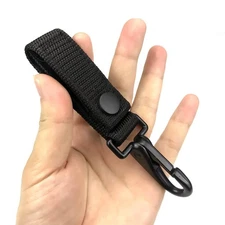 2-Pack Duty Belt Keeper with Key Holder & Metal Clip for 2" Belts