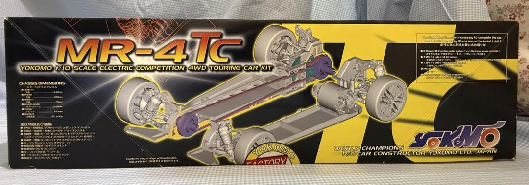 Yokomo★MR-4Tc 1/10 電動4WDツーリングカーキット★未開封 Yokomo MR-4Tc 1/10 Electric 4WD Touring Car Kit Unopened | eBay