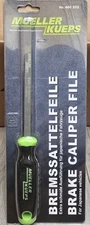 Mueller Kueps Small Brake Caliper File, Scraper Tool w/Soft Grip Handle 460202