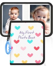 18 Photos 4x6 Inch Baby Photo Album My First Family Album Book for Newborn/Kids