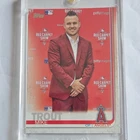 Topps 2019 All-Star Red Carpet Show Mike Trout #100 Los Angeles Angels Card