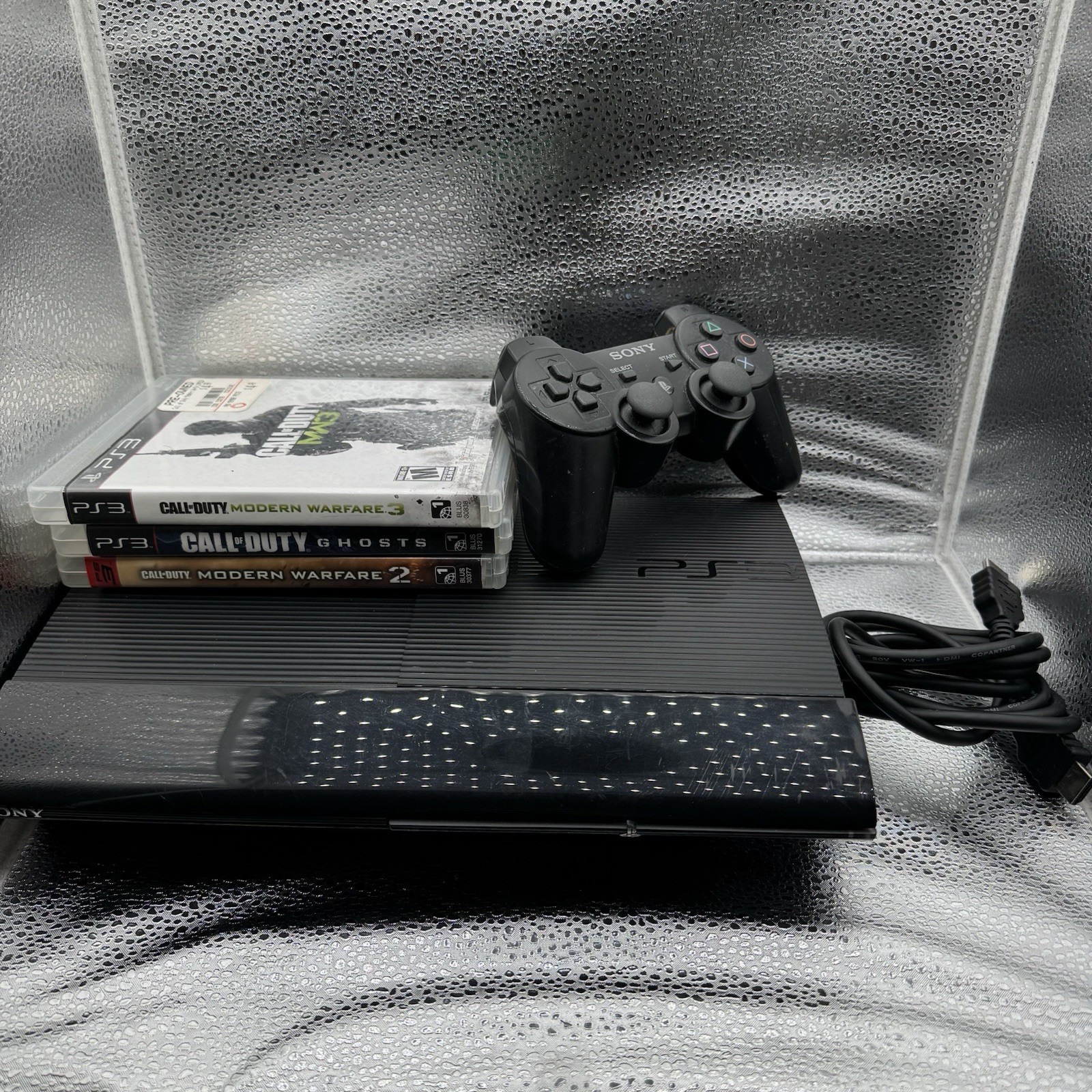 Sony PlayStation 3 Super Slim System Console 500GB CECH-4201C Tested Works