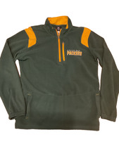 Green Bay Packers Fleece Pullover 1/4 Zip Youth XL 18 46" C 28"L 