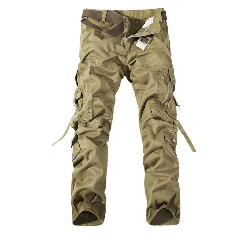 Mens Army Cargo Combat Military Trousers Pants Slacks Multi Pockets Casual Work
Opens in a new windo