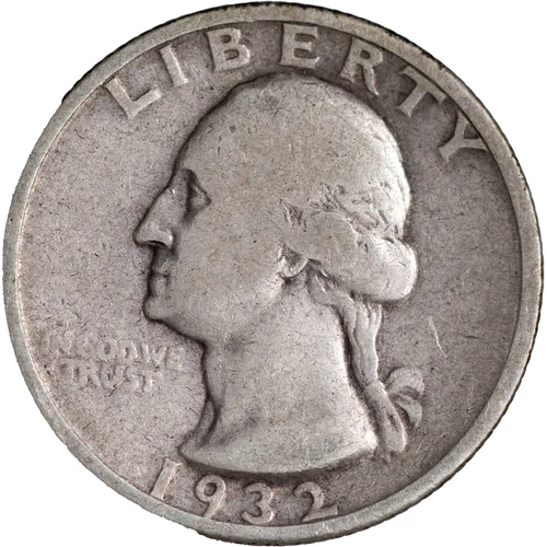 1932-S 25c Washington Silver Quarter ~ VG