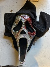 Fun World Ghost Face Bloody Bling Mask Costume No Tags