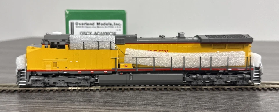 Overland Models HO Brass OMI-6567.1 AC4400CW GECX F/Ptd & Lettered - DNR/TLC! - Image 3 of 4