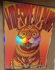 Widespread Panic Milwaukee Poster Bioworkz 2025 Riverside 20/25 FOIL Rare AF WSP