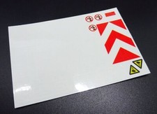 Sticker for 1/14 RC Truck Crane Model Car LESU JDM Body Logo DIY Upgrade Access