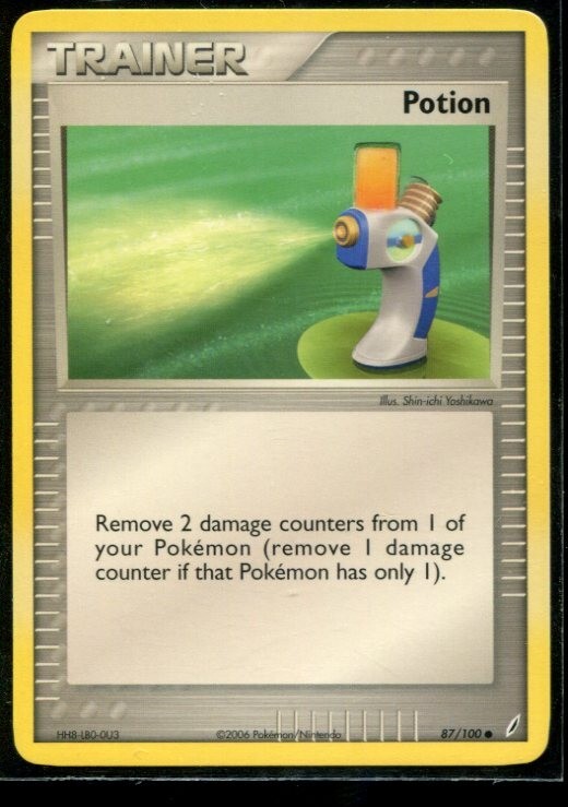 Potion - ex Crystal Guardians 87/100 2006 NM Pokemon