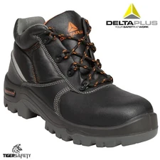 Delta Plus Phoenix S3 Black Composite Toe Cap 100% Metal Free Safety Boots PPE
