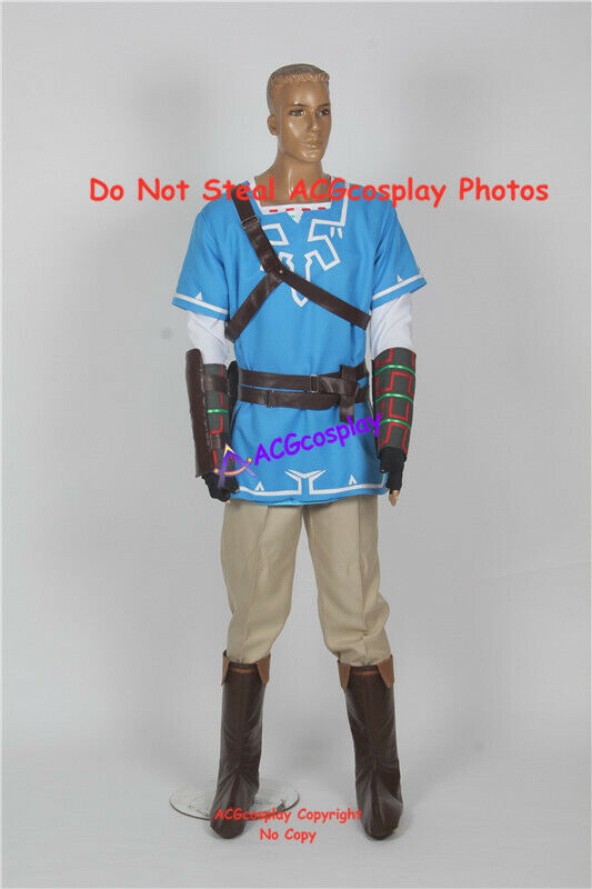 The Legend of Zelda: Breath of the Wild Link Cosplay Costume – Gcosplay