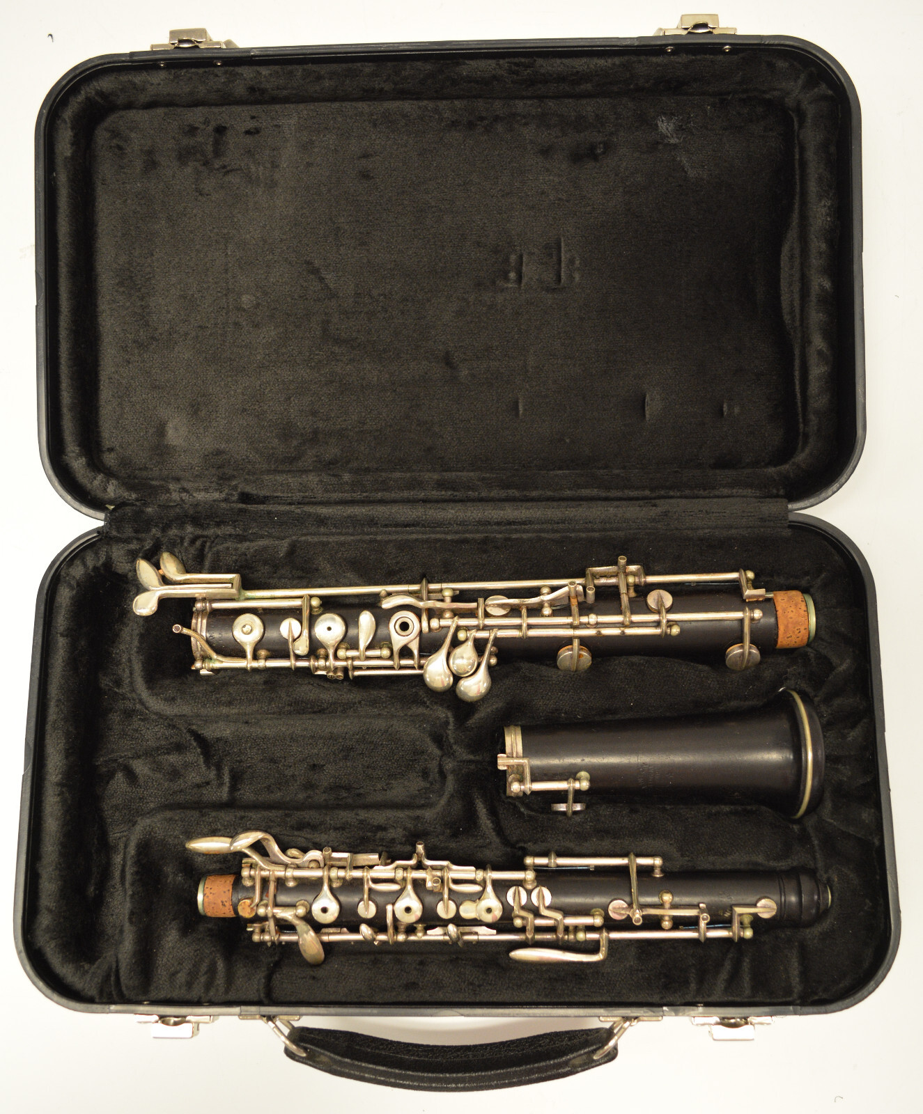 LINTON ZS USA OBOE, MODIFIED SYSTEM, GRENADILLA WOOD BODY, ELKHART IN