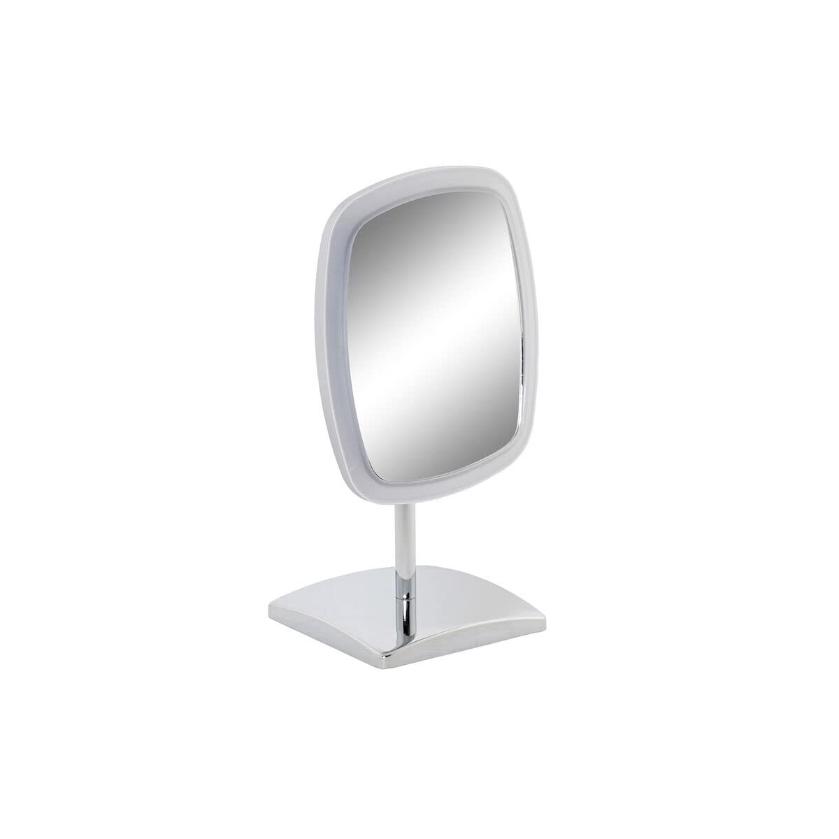 Magnifying Mirror With Led Dkd Home Decor 17 X 13 X 30,5 Cm Silver ... NUOVO