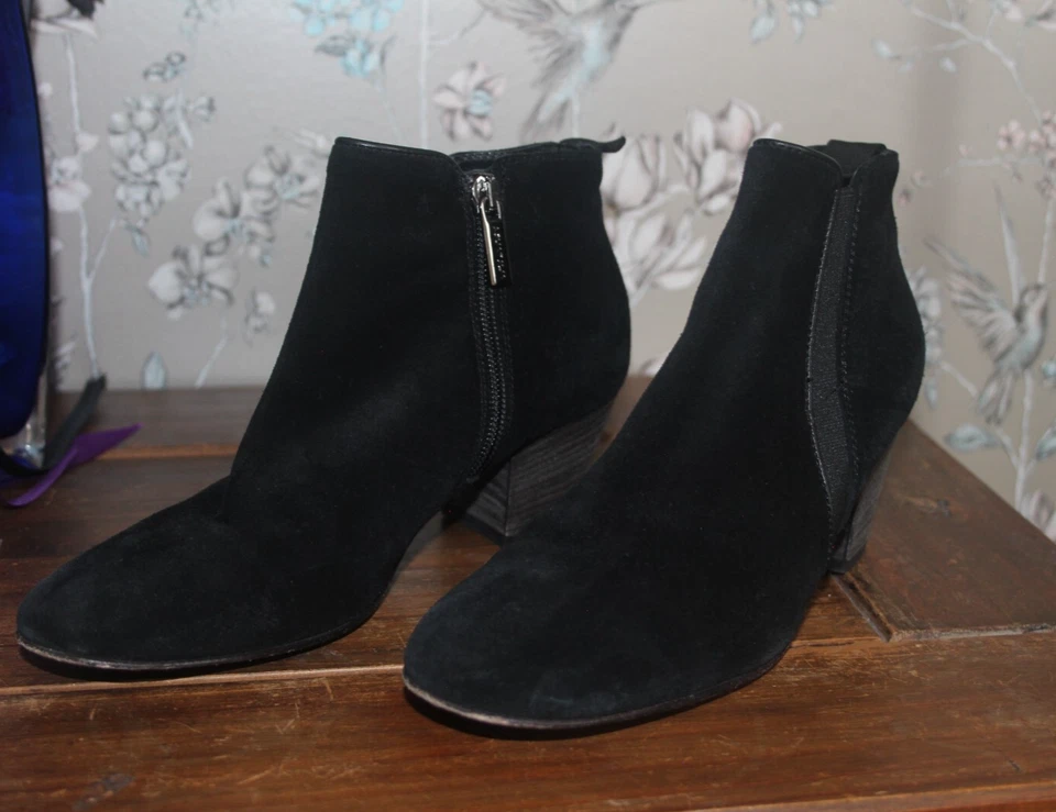 Aquatalia for Russell Bromley FAB DRY Black Suede Boots UK 4 37 £295 ASO Royal - Image 2 of 4