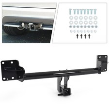 Black 2 Receiver Class-3 Trailer Bumper Tow Hitch For Bmw X514-19 X6 2007-2018