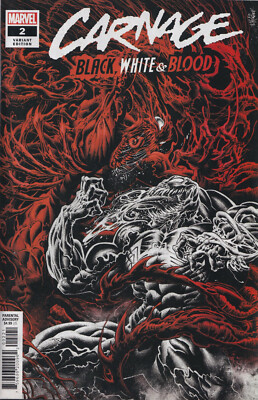 CARNAGE: BLACK, WHITE & BLOOD #2 (KYLE HOTZ VARIANT) COMIC BOOK