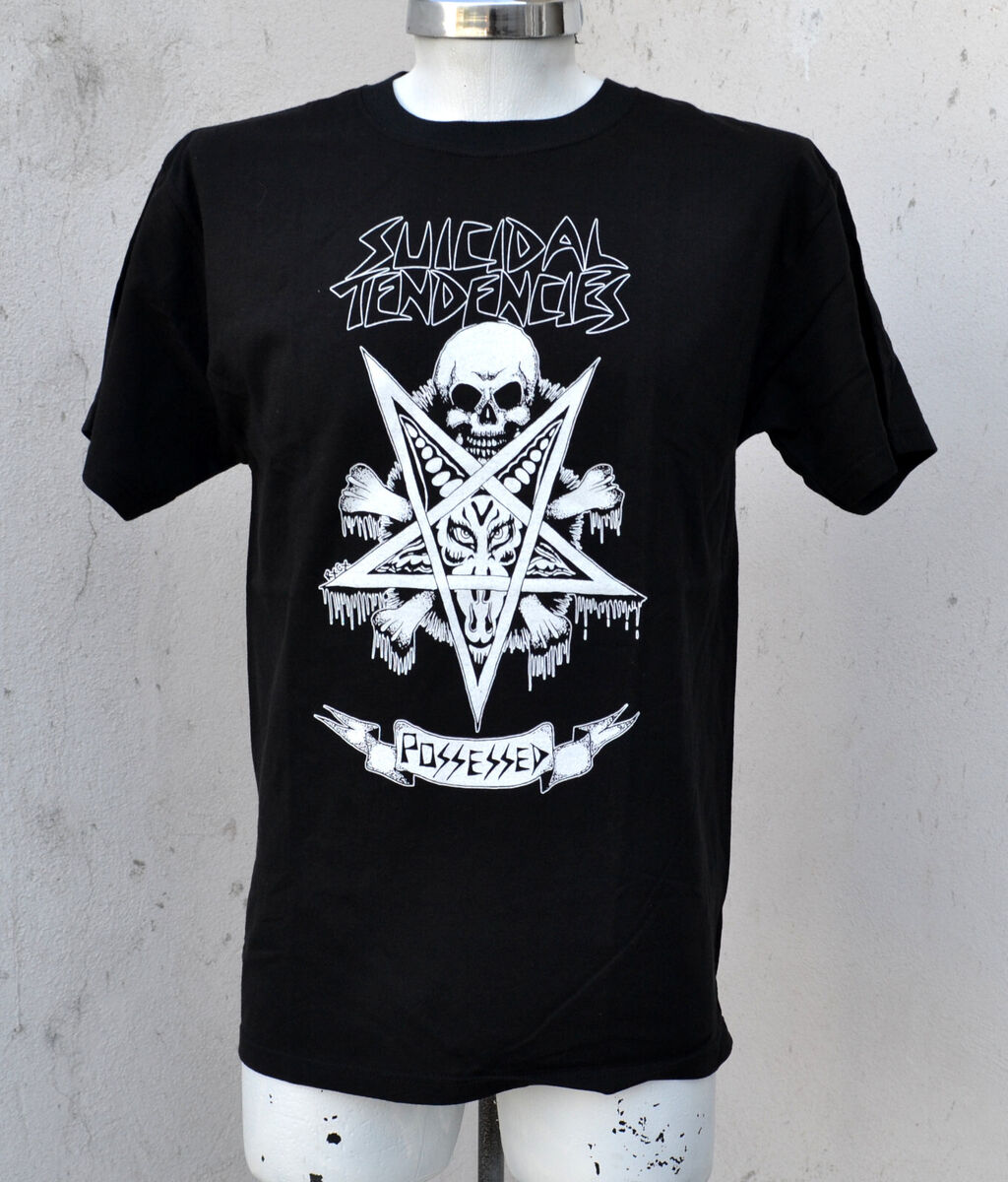 SUICIDAL TENDENCIES Possessed Tシャツ BLACK オフィシャル Suicidal Tendencies Shirt Possessed Size Medium Official | eBay
