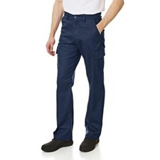 Mens Cargo Trousers Workwear Heavy Duty Work Pants Lee Cooper Multi Pocket