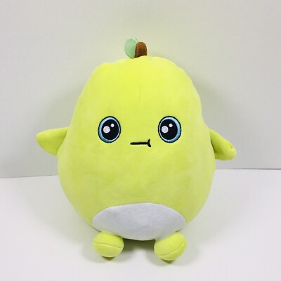 MIRA TOYS Green Pear 7'' Stuffed Plush Toy E1-328