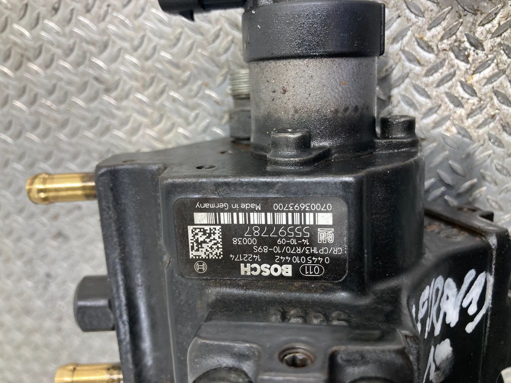 55597787 Injection Pump Opel Insignia Berlina Cosmo 2008 8169963 
