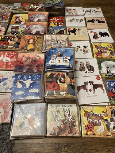 Alex Clark Joblot Of Greetings Cards X 1000+ New & Sealed Shop Stock Whole Range - Picture 10 of 10