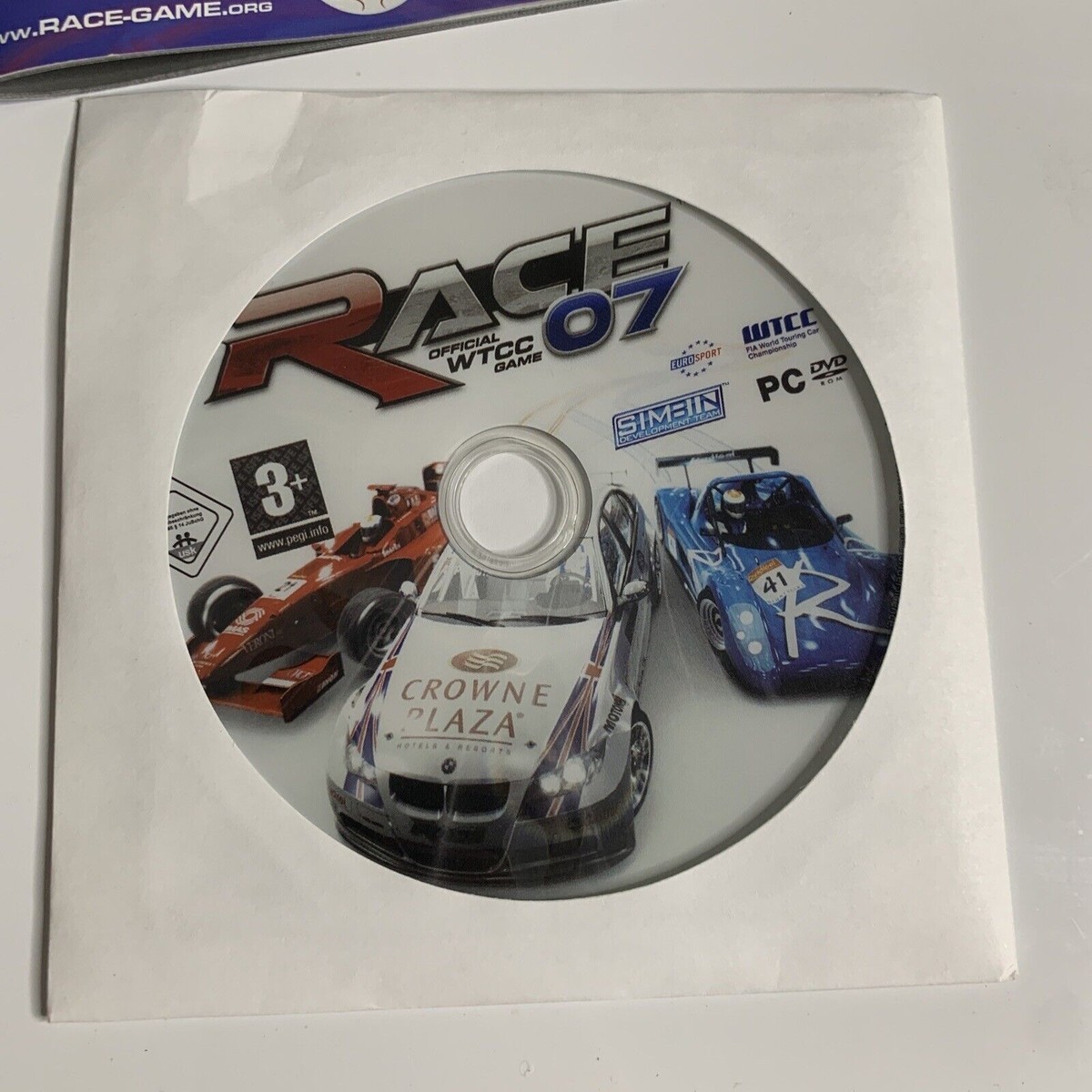 Race 07: Official WTCC Game - PC Racing DVD World Touring Car