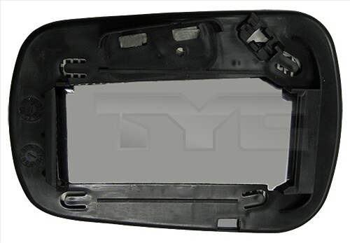 Right TYC 310-0019-1 Mirror Glass, outside mirror for FORD