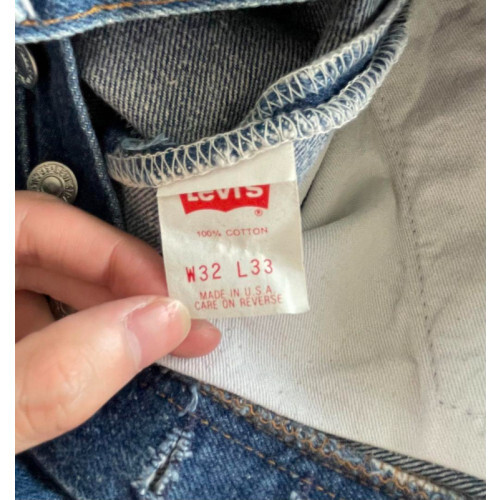90s Vintage Made in USA Levi's 501XX Straight Denim Pants BL
