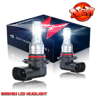 For 2016-2018 Chevy Impala 2PC LED Bulbs Headlight Kit Hi/Low Beam 9005 6500K