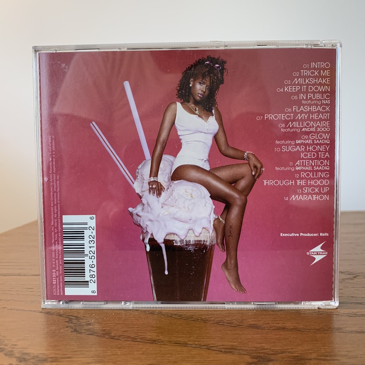KELIS Tasty Original CD 2003 Star Trax Entertainment 82876