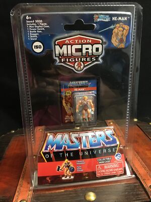Worlds Smallest Action Micro Figures Masters Of The Universe He-Man NIP