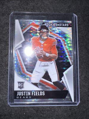 2021 Panini Rookies & Stars - Rookies Pulsar Prizm #104 Justin Fields (RC)