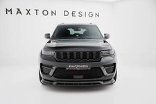 Cup Spoilerlippe Front Ansatz passend für Jeep Grand Cherokee Trailhawk Mk5 schw