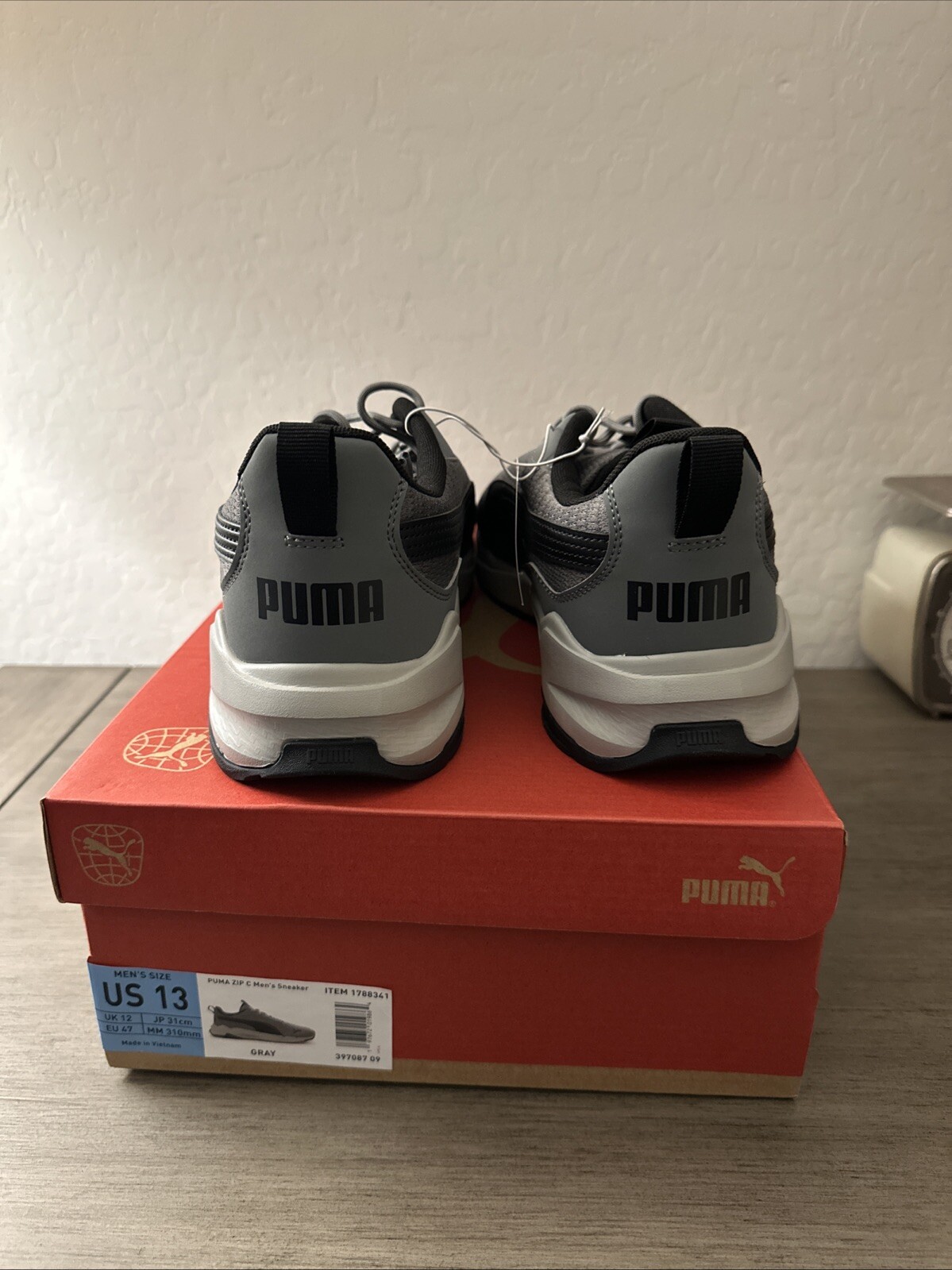 - Gray Size 13 Fast Shipping