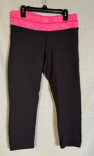 Champion Women's Authentic Legging Pants Blue with Logo Size S