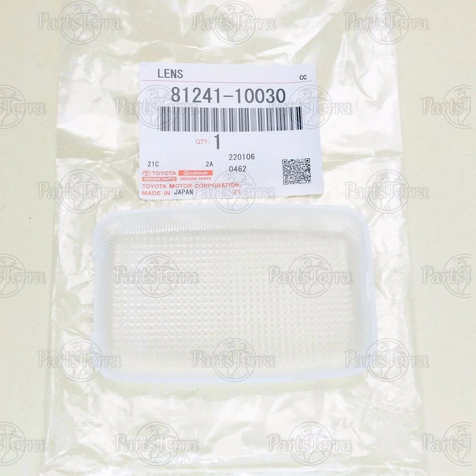 81241-10030 OEM Genuino Toyota TERCEL STARLET Interior Domo Luz Lámpara Lente Nº1 Foto 3 de 4
