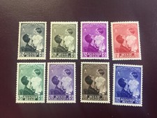 ICOLLECTZONE Belgium B189-196 VF NH Middle two-top row are hinged