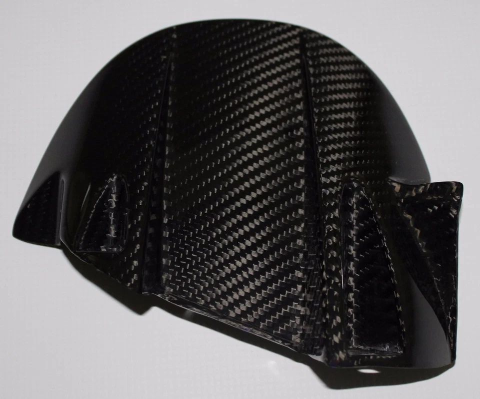 Protector de cadena de abrazadera trasera de fibra de carbono para Aprilia Dorsoduro 750, 900, 1200 08-21 Foto 3 de 4