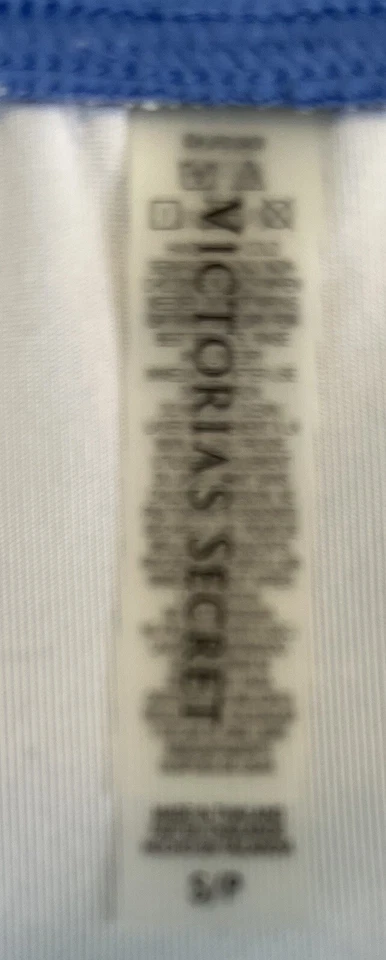 TOTALMENTE NUEVO Victoria’s Secret Periwinkle Swim Rached Falda Talla S/P Foto 3 de 4