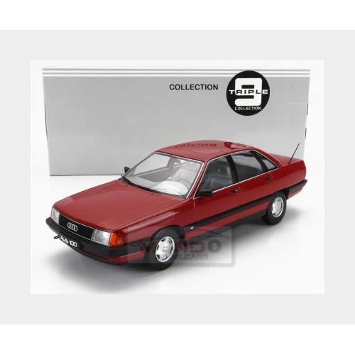 1:18 TRIPLE9 Audi 100 (C3) 1989 Red T9-1800351 modelismo - Imagen 2 de 2