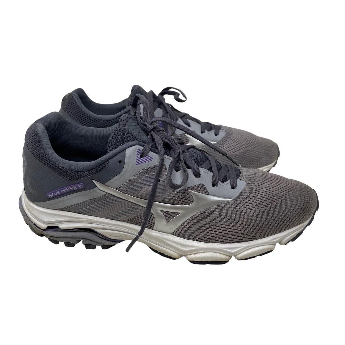 Mizuno Wave Inspire 16 Women's Vapor Blue/Silver Running Shoes sz 11