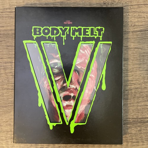 Body Melt Blu-ray/DVD w Rare OOP Die-cut Limited Ed. Slipcover Vinegar Syndrome