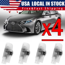 4Pcs LED Door Courtesy Light Shadow Laser Projector for Lexus ES IS LS LX RX GX