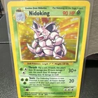 Pokemon Base Set Nidoking 11/102 Holo Rare